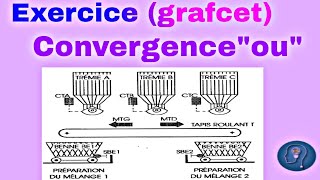 Exercice grafcet  convergence quotouquot  temporisation [upl. by Asirrak]