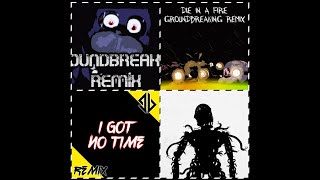 The Groundbreaking FNaF Unused Lyrics Mashup FNaF 1 3 4 SL mashup [upl. by Ennywg]