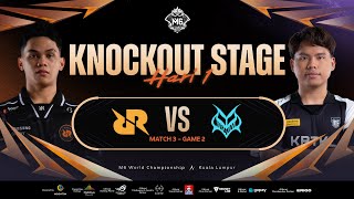 ID M6 Knockout Stage Hari 1  RRQ HOSHI VS TEAM VAMOS  Game 2 [upl. by Htenay]