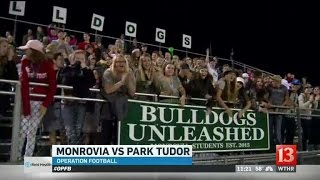 OPFB 2016 Week 8  Monrovia vs Park Tudor [upl. by Kermit]