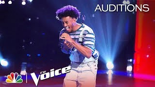 Domenic Haynes sing quotRiverquot on The Blind Auditions of The Voice 2019 [upl. by Francesca]