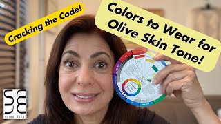 What Colors to Wear for Olive Skin Tone [upl. by Stanislas146]