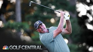 Matt Kuchar walks off 18th hole at 2024 Wyndham Championship  Golf Central  Golf Channel [upl. by Donnell]