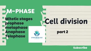 Mphase l stages of mitotic division l neet [upl. by Bale]