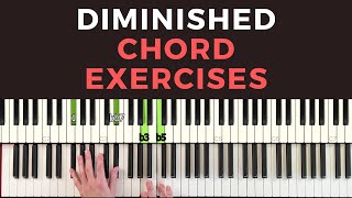 The Right Way to Use Diminished Chords for Jazz Piano [upl. by Box]