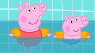 Peppa Pig Full Episodes  Swimming with Peppa and George Family Kids Cartoon [upl. by Veda5]