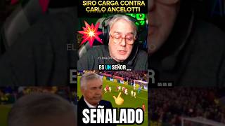 💥SIRO LÓPEZ CARGA CONTRA ANCELOTTI‼️LIVERPOOL 2 REAL MADRID 0 championsleague realmadrid shorts [upl. by Yanel]