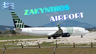 Greece Kalamaki Zante Airport 3 different viewing spots travel greece adventure aviation [upl. by Korie]