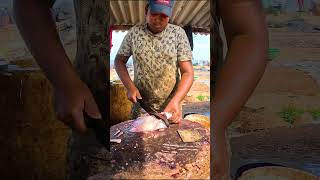 The Best Cutting Fish Skills 🌊 Delicious Stingray Fish Cutting Skills in Fish Market [upl. by Yrakaz578]