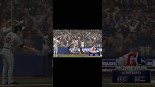 BO NAYLOR HOME RUN  MLB THE SHOW 24  BASEBALL homerun yt fyp foryou baseball capcut [upl. by Aihsar]