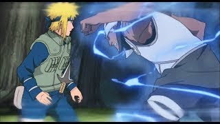 Yellow Flash Minato vs Raikage and Killer Bee [upl. by Tnomyar]