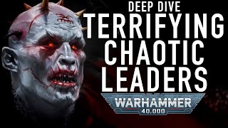 Terrifying Chaos Space Marine Champions and Leaders Deep Dive warhammer40k wh40k [upl. by Vasta]