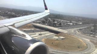 Volaris A320 landing at San Jose International airport [upl. by Erek37]