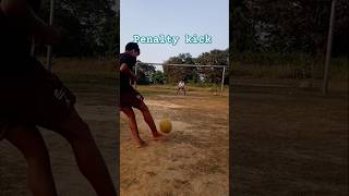 💯✅penalty kick ⚽❤trending football footballskills challenge trend shorts skills music [upl. by Ajnotal]