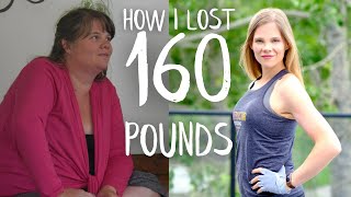 HOW I LOST 160 POUNDS  My Weight loss Journey WFPB Vegan [upl. by Lukin]