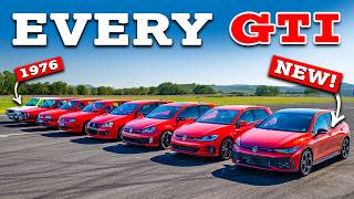 VW Golf GTI Generations DRAG RACE [upl. by Einimod]