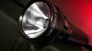 WICKED LASERS TORCH 4100 lumens quotBrightest flashlight in the worldquot [upl. by Ecirtahs]