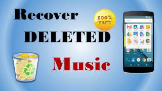 Free to Recover Deleted Music Audios amp Voice Recordings on Android [upl. by Kalvn]