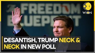 Ron DeSantis shows early state strength in Iowa and New Hampshire polls  English News  WION [upl. by Egor]