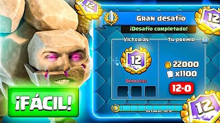 EL MEJOR MAZO DE GOLEM PARA GANAR GRAN DESAFIO 120 FACIL [upl. by Entirb42]