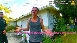 Deputy goes off on man over dogs death Animal Cruelty Arrest [upl. by Desirea]