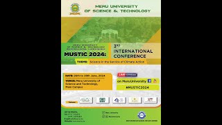 2024 Meru University of Science and Technology International Conference [upl. by Aldora853]