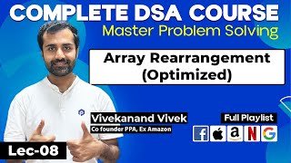 Arrays techniques  Rearrange an Array Such That arrj Becomes i If arri is j  Optimized dsa [upl. by Dinesh332]