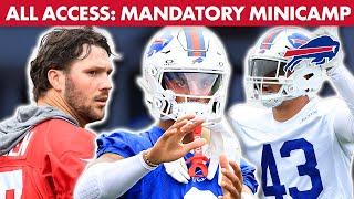 Buffalo Bills Mandatory Minicamp Day 1 BehindTheScenes [upl. by Rissa997]