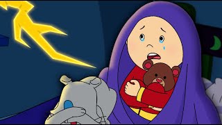 Caillou and Thunderstorm  Caillou Cartoon [upl. by Atled]