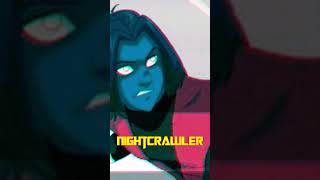 NIGHTCRAWLER IN X Men Evolution x Teen Titans CROSSOVER shorts marvel teentitans xmen ai [upl. by Burnard]