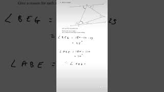 GCSE Maths Angles Problem [upl. by Aenal]