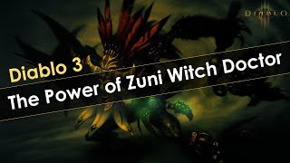 Diablo 3 The Power of the Zunimassa Witch Doctor [upl. by Hootman]