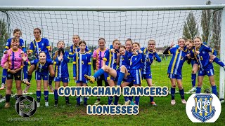 Cottingham Rangers Lionesses highlights video [upl. by Salba547]