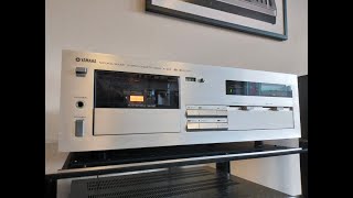 Yamaha K960 Cassette Deck Demonstration After Service [upl. by Victorine]