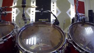 Drum miking setup Hebrew version [upl. by Iam185]