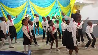 Choreography dance to Mercy Chinwo I serve a living God [upl. by Tena]