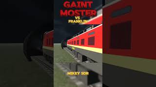 Franklin vs Train Moster in Indian Bike Driving 3D [upl. by Burton]