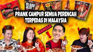 PRANK INSTAFAMOUS AQILTUKAR SOS DENGAN SOS PEDAS GHOSTPEPPERSAMYANGMAGGI PEDAS GILA SAMPAI MUNTAH [upl. by Eveline973]