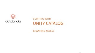 Databricks Unity Catalog Granting permissions [upl. by Ahsyek]