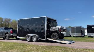 Loading Your UTV Into An Enclosed Trailer [upl. by Pich640]