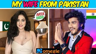 OMEGLE  My Begam From Pakistan  Found love on Omegle  Omegle India [upl. by Kenimod]