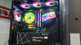 Cabo extensor lian li strimer plus 24 pinos argb  unboxing instalação e efeitos rgb [upl. by Anael525]