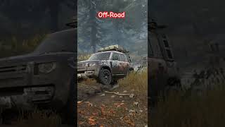 Offroad with defender 110 defender offroad shorts gaming [upl. by Yleme]