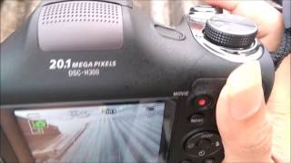 Review Kamera Sony DSC H300 Indonesia Sub English and Spanish [upl. by Hgeilhsa736]