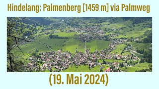 Hindelang Palmenberg via Palmweg 19 Mai 2024 [upl. by Umeh]