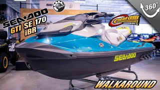 Walkaround  2024 SeaDoo GTI™ SE 170 iBR [upl. by Wein983]