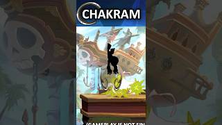 New Brawlhalla Weapon Chakram ALL MOVES [upl. by Yelekalb558]