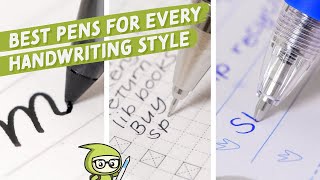 The Best Pens for Every Handwriting Style [upl. by Brick]