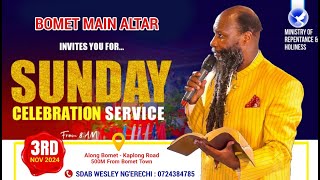 BOMET MAIN ALTAR  SUNDAY CELEBRATION SERVICE  3RD NOVEMBER 2024 [upl. by Ydnamron967]