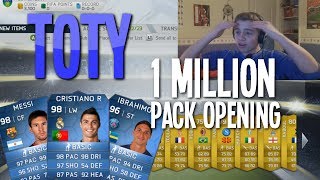 FIFA 14  TOTY 1 Million Coin Pack Opening [upl. by Aicilyhp]